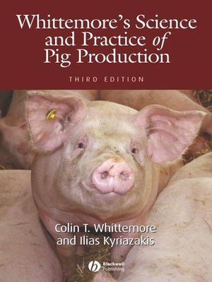 cover image of Whittemore's Science and Practice of Pig Production